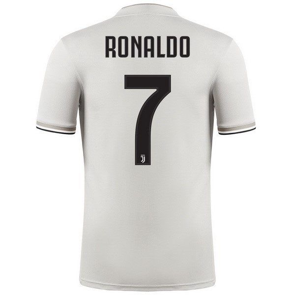 Camiseta Juventus NO.7 Ronaldo Segunda equipación 2018-2019 Marron